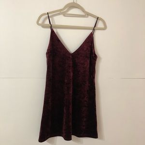 Kendall & Kylie small velvet dress